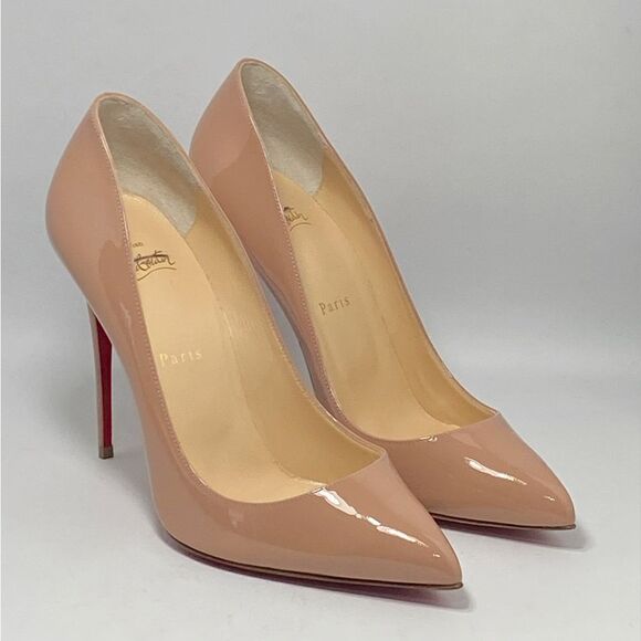 Christian Louboutin Pigalle Follies 100 Patent Leather Pumps size 39.5 - Picture 5 of 11